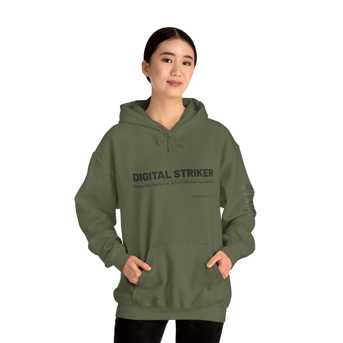 Digital Striker Hoodie – Precision in Action